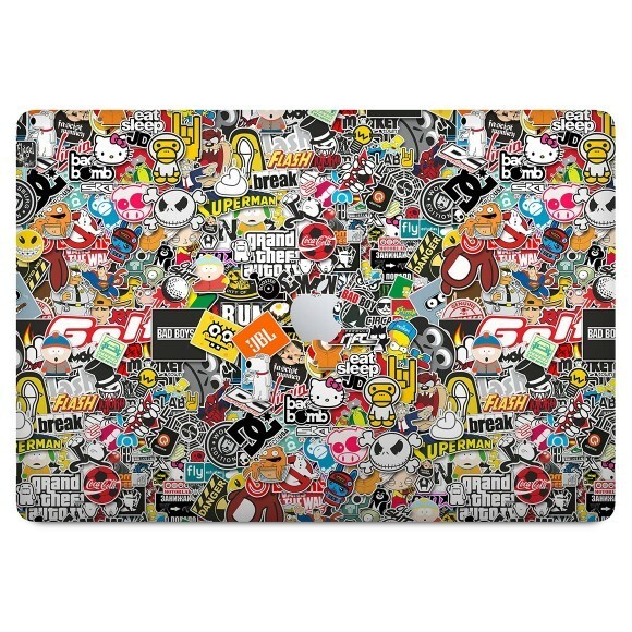 300PCS Random PVC Stickers Bomb Vinyl helmet Laptop Luggage Decals Dope Sticker