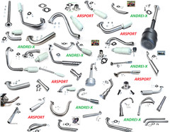 Exhaust 3/4 male thread adapter for some Small Briggs or Tecumseh engines.