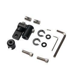 Archery Single Side Adjustable V-Bar Mount Quick Disconnect,Bow Rod Stabilize…