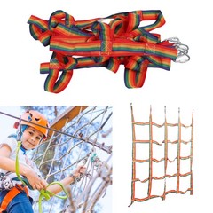 57 X 72 Inch Climbing Net Kids Climbing Rope Ladder PP Fiber High Loa KNDW