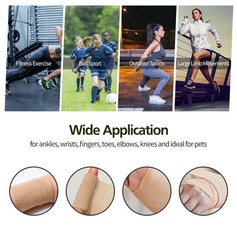 24pcs Self Adhesive Bandage Wraps, 2in 5 Yards, 12 Colors, Vet Wrap for Sport…