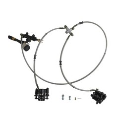 Go kart Rear Hydraulic Brake Caliper Cylinder Rotor Kit ATV Go Cart Trike Quad