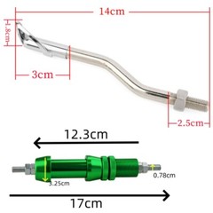 Shoot Through Rod Fishing Attachment Reel Seat Spincast Archery Bow Hunting