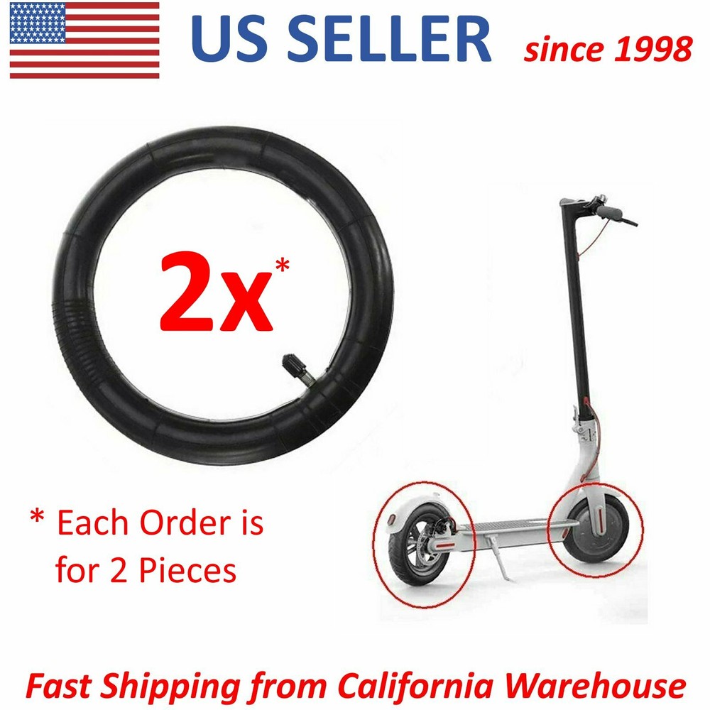 2pcs 8.5″ Air Inner Tube Replacement for Xiaomi M365 Scooter 50/75-6.1 Tire NEW