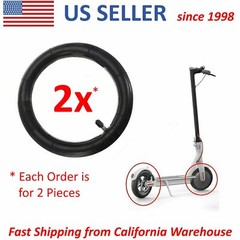 2pcs 8.5″ Air Inner Tube Replacement for Xiaomi M365 Scooter 50/75-6.1 Tire NEW