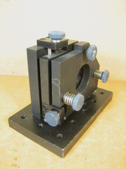 Aluminum Tilt Stage, 3-5/8″L x 1-1/2″H, Base Plate 5″L x 3″W, Threaded Hole 34mm