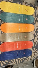 Chocolate Skateboards Minimalism Series Desk Set of 6 New (2018) Wall Hangers