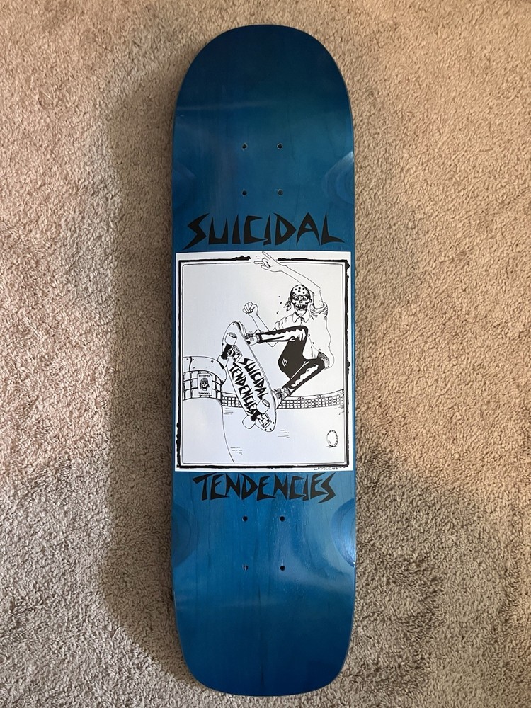 Suicidal Tendencies Skateboard Deck Pool Shape