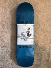 Suicidal Tendencies Skateboard Deck Pool Shape