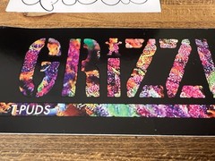 Grizzly Griptape Grandaddy Purp Bar Sticker Torey Pudwill Skateboarding Supreme