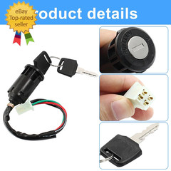 4 Pin Ignition Key Switch – Dirt Bike Scooter Parts for 50Cc 70Cc 90Cc 110Cc 125