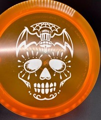 Innova Champion Firebird Rare Penned FB Stiff & FLAT Halloween Special Disc Golf
