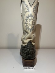 Black Jack Hand Made (USA) American Alligator Boots 8.5D