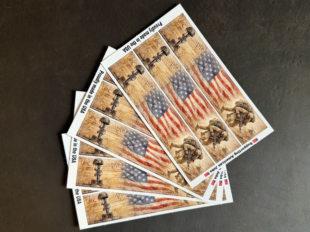 Patriotic USA Arrow Wraps – American Flag Military Design – Set of 12 Wraps-IBEX