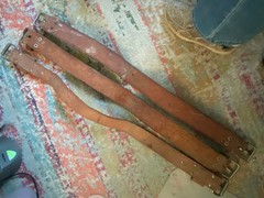 Rear cinch leather girth tack lot 3 FOR 1 MONEY ships for FREE western saddle
