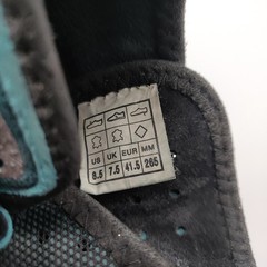 Evolve Climbing Shoes 8.5 UK 7.5 Eur 41.5 Laced Blue Grey Rock Outdoor