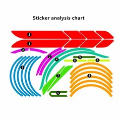 Reflective Stickers Fr Ninebot ES/Xiaomi Mijia M365 Pro/MAX G30 Electric Scooter