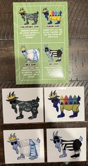 GOAT USA Stickers – Monthly Subscription 4 Pack – September 2025