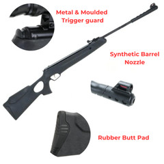 Air Rifle .22 Caliber Spring Powered Break Barrel 700+ Fps W/ 200 Round Pellets