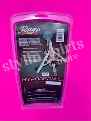 2 pack RAGE Slipcam PRACTICE POINT HYPODERMIC 2″ cut 2 blade broadhead 100 grain