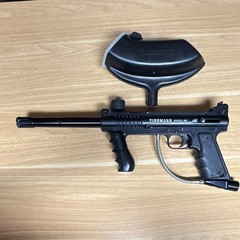 Tippmann Model 98 Mechanical Paintball Marker Black w/ Tacamo ARC Hopper