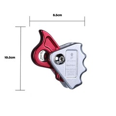 15KN Safety Mountaineering Rock Climbing Rope Grab Protecta For 8-12mm Rope US