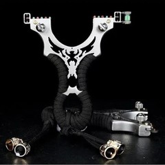 Slingshot,Hunting Catapult Laser Slingshot Professional Slingshot With Rubber