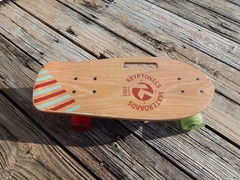 Kryptonics Stubby Skateboard Stubby 19” inches long 70’s