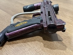 Marble Purple Tippmann Classic Model 98 Paintball Gun Marker Teardrop Barrel Dye
