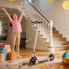 Ladped Kids Electric Scooter , 250W Motor, Max 9MPH , 6.5’’ Tire, LED Display~