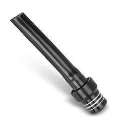 Gas Fuel Tank Cap Breather Tube, CNC Aluminum Alloy Air Vent Hose 1 PCS Black