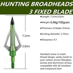 20Inch Crossbow Arrows Carbon Bolts &/OR Hunting Broadheads &/OR Lighted Nocks