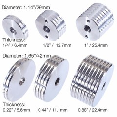 E-Tac Bow Stabilizer Weight Stainless Steel 1, 2, 4, 8 OZs With Stud