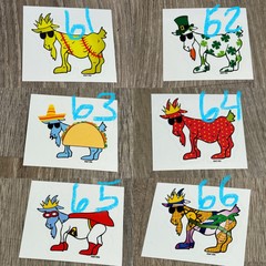 GOAT USA Stickers/ Decals- PICK YOUR STICKERS! CHECK OUT THE LOT! BUY AND SAVE!