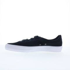 Globe Melbek GBMELB Mens Black Suede Canvas Skate Inspired Sneakers Shoes