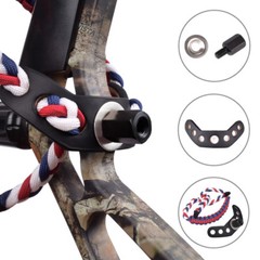Archery Bow Wrist Sling Strap Braided Compound Bow Adjustable Paracord Colorful