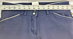 Devon-Aire 575 Fine Riding Equestrian Attire Blue/Gray Riding Breeches Size 28