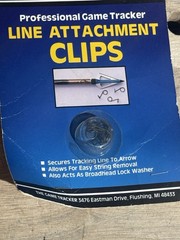 The Game Tracker Line Attachment Clips #GTLC-Brand New Lot Of 2