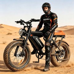 20″ FAT TIRES ADULT ELECTRIC BIKE 1500W 33MPH 66MILES 48V/15.6AH MOUNTAIN E-BIKE