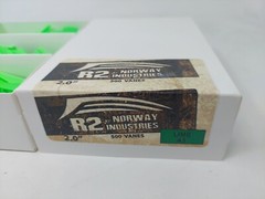 2.0″ Lime Green Raptor II R2 Vanes By Norway Industries: Bulk Pack Of 500 Count