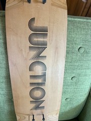 Vintage 1977 Junction Skateboard Deck Custome Grip Never used NOS Power Pivot