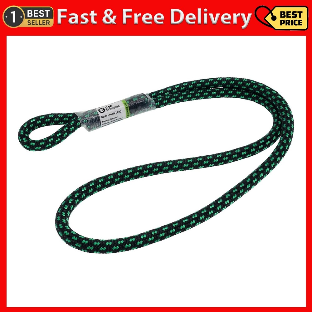 GM CLIMBING 8mm 5/16″ Prusik Pre-Sewn 18 inches