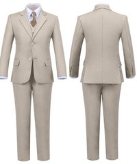 Addneo Boys Suits Slim Fit Size 16 Formal Suit For Kids Toddler Tuxedos