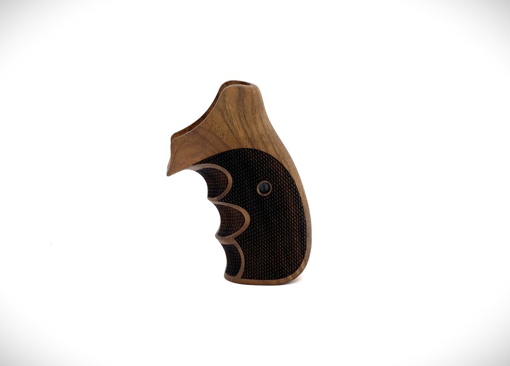 RSD Grips Brand S & W K/L/X – Frame Round Butt Compatible Walnut Grips