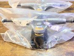Vintage NOS Gullwing Sidewinder Trucks 9” Wide Raw 80s Skateboard Trucks Mint