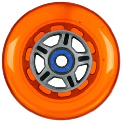 SET OF 2 Orange REPLACEMENT SCOOTER WHEELS for RAZOR