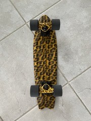 Globe Bantam Graphic ST Leopard Penny Board Skateboard Cruiser – 23 in x 6 in