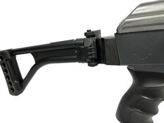 One Air Soft DE Metal AK-47S Airsoft Auto AEG Rifle 320 FPS @ 0.2G w/ RIS Black