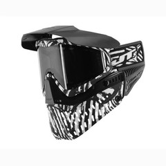 JT Spectra Proflex LE Paintball Mask Goggle w/ Clear + Smoke Lens – Zebra