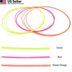 AKEPO Fiber Optic Sight Replacement φ 0.019″(0.5mm)*L 7.87″, Green,Orange,Red